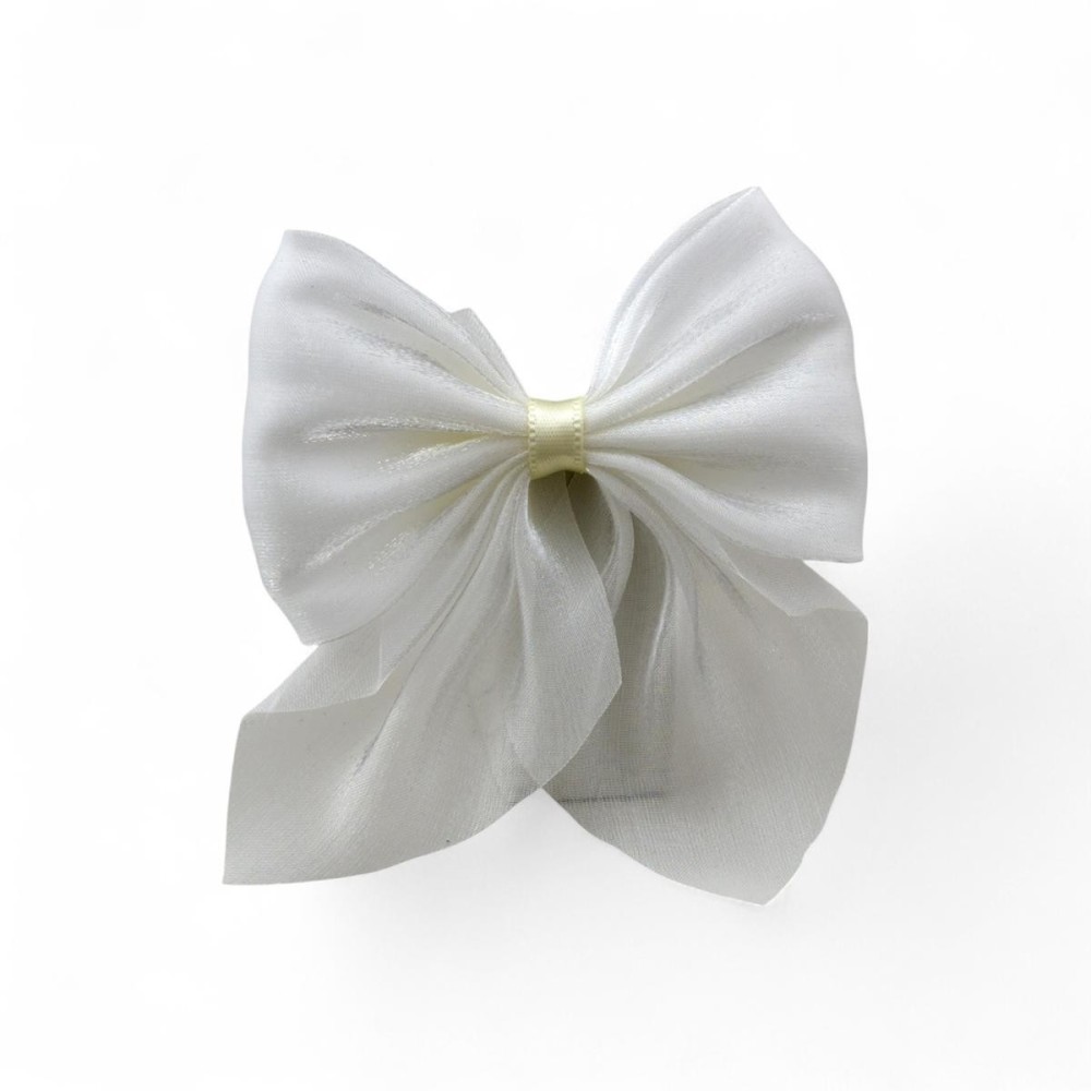 FIOCCO ORGANZA BIANCO PC 8X8CM